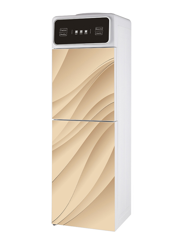 Hidden High-End Purification Electronic Heating Vertical free standing water dispenser With Locker