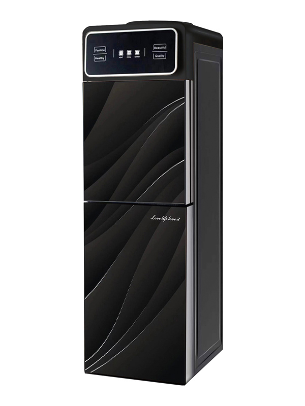 Hidden High-End Purification Electronic Heating Vertical free standing water dispenser With Locker