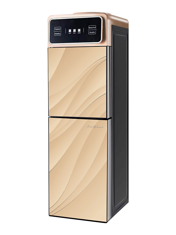 Hidden High-End Purification Electronic Heating Vertical free standing water dispenser With Locker